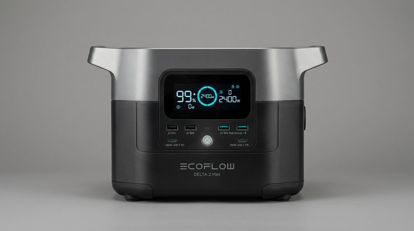 EcoFlow DELTA 2 Max 2048Wh LFP Portable Power Station