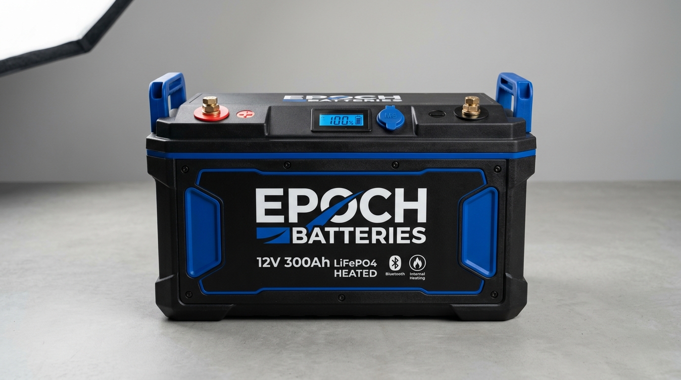 Tier 2 12V 300Ah Sub-Zero Heated LiFePO4 Battery